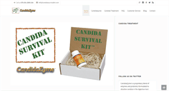 Desktop Screenshot of candidasurvivalkit.com